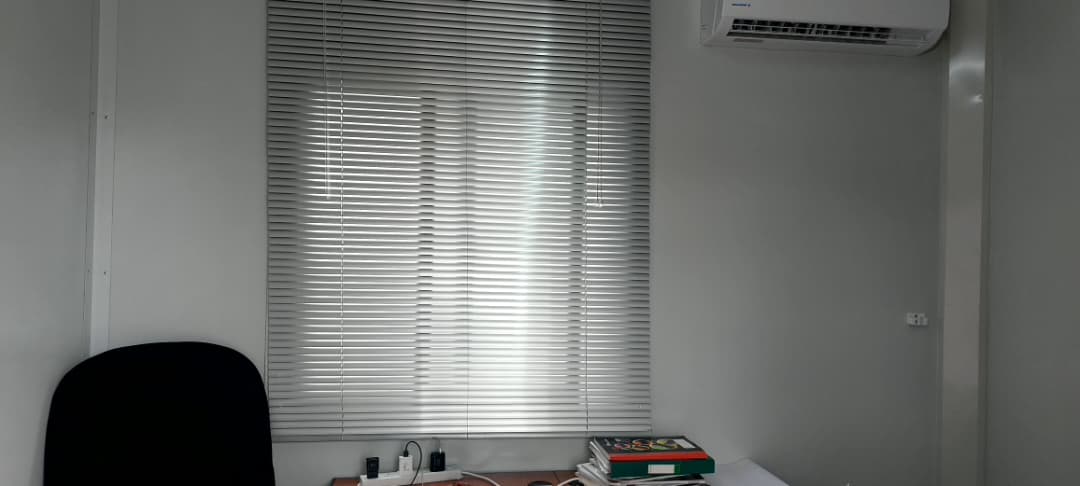 Fitted-out modular commercial office interior